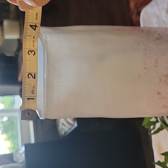 Opal Vase,Pink Opalescent,Mouthblown Art Glass,EUC,Tall - Picture 8 of 9